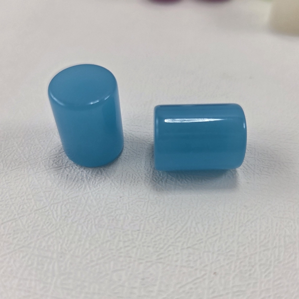 ​Lot of 4 Pairs 00G (10mm) Acrylic Ear Plugs - Purple, Blue, Green, White - Picture 3 of 6
